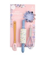 Core Mini Baking Utensils Dainty Florals Set of 4 Pieces