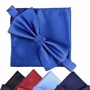 Men's Ties Bow Tie Neckties Stripes and Plaid Formal Evening Wedding Party Festival Lightinthebox