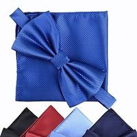 Men's Ties Bow Tie Neckties Stripes and Plaid Formal Evening Wedding Party Festival Lightinthebox - thumbnail