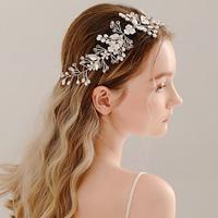 Crown Tiaras Headbands Headdress Rhinestone Alloy Wedding Cocktail Vintage Luxury With Rhinestone Faux Pearl Headpiece Headwear Lightinthebox