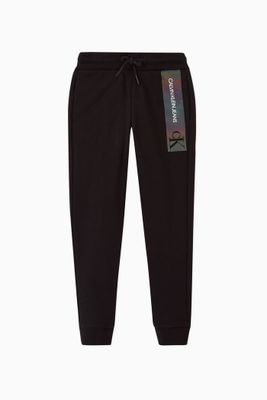 Reflective Logo Organic Cotton Sweatpants