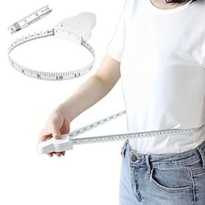 1pc Body Tape Measure 60inch (150cm), Automatic Telescopic Tape Measure For Body Measurement  Weight Loss, Accurate Tape Measure For Tailor, Sewing, Fitness, Handcrafts, Clothes. miniinthebox