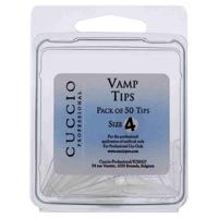 Cuccio Pro Vamp Tips # 4 50pcs Acrylic Nails