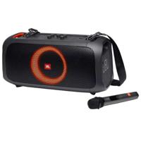 JBL Partybox On-The-Go Essential Portable Party Speaker With Built-In Lights And Wireless Mic