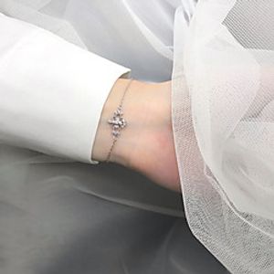 yongcheng s925 sterling silver korean simple chic cloud mist iris retro high-quality lace carved palace bracelet female Lightinthebox