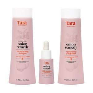 TARA Onion Remedy Hair + Root Revival System 250ml unisex