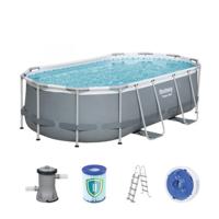 Bestway Pool Set Power Steel Oval 427 x 250 x100cm - 56620