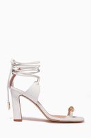 Foen High Heel 85 Sandals in Leather - thumbnail