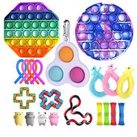 21 pcs Fidget Toys Anti Stress Set Stretchy Strings toys for Adults Children Gift Pack Squishy Sensory Antistress Relief Figet Toy Lightinthebox - thumbnail