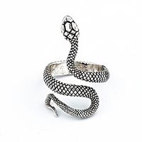 1PC Ring Adjustable Ring For Women's Street Date Alloy Classic Snake Lightinthebox