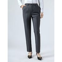 Women's Dress Pants Pants Trousers Full Length Work Formal Work Street Grey Dark Navy XS S Fall Winter Lightinthebox - thumbnail