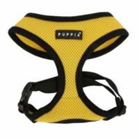 Puppia Soft Harness, Yellow Xl Neck 16.5Inch, Chest 22 - 32 Inch