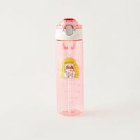 Icon Printed Water Bottle with Spout Lid - 700 ml