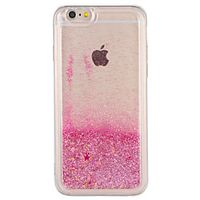 Phone Case For Apple Back Cover iPhone 7 Plus iPhone 7 iPhone 6s Plus iPhone 6s iPhone 6 Plus iPhone 6 Flowing Liquid Glitter Shine Hard PC miniinthebox - thumbnail