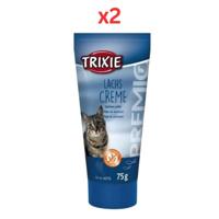 Trixie Premio Salmon Pate Cat Treats 75G (Pack of 2) Trixie Premio Salmon Pate Cat Treats 75G (Pack of 2)