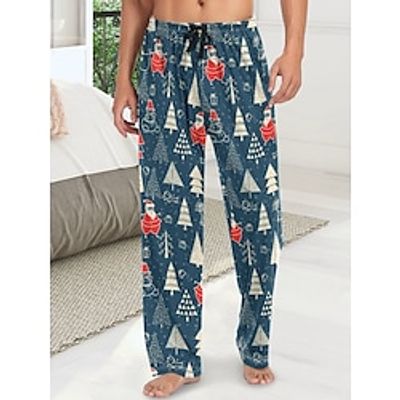 Men's Christmas Pajamas Flannel Pajama Pants Lounge Pants 1 pcs Graphic Prints Stylish Casual Comfort Home Christmas Daily Cotton Blend Comfort Soft Pant Drawstring Elastic Waist Spring Fall Pink Lightinthebox Men's Christmas Pajamas Flannel Pajama Pants Lounge Pants 1 pcs Graphic Prints Stylish Casual Comfort Home Christmas Daily Cotton Blend Comfort Soft Pant Drawstring Elastic Waist Spring Fall Pink Lightinthebox