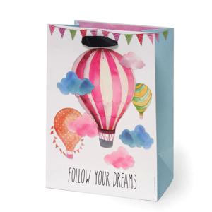 Legami Air Balloon Medium Gift Bag (19 x 25 x 11.5cm)