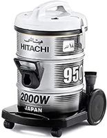 Hitachi Drum Vacuum Cleaner 2100 Watts Platinum- Gray - CV950F24CBSPG