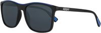 Zippo OB94-02 Square Shape Sunglasses For Unisex, 56 mm Size, Black & Blue - 267000594