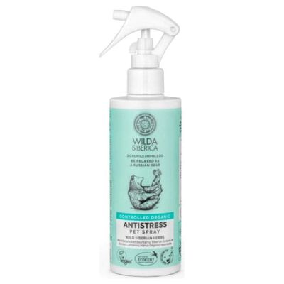 Wilda Siberica. Controlled Organic, Natural & Vegan Antistress Pet Spray, 250 Ml
