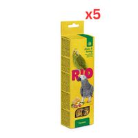 RIO Sticks For Parrots With Nuts And Honey 2x90g (Pack Of 5)