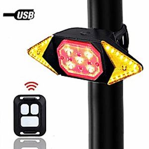 LED Bike Light Rear Bike Tail Light Safety Light Tail Light Bicycle Cycling Waterproof Multiple Modes Super Bright New Design Red Blue Yellow miniinthebox