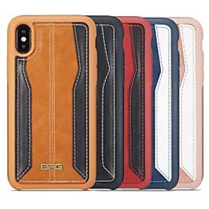 PU Leather Phone Case For Apple iPhone XR XS Max iPhone X/XS iPhone SE 2020 iPhone 8 7 6 Plus Retro Stitching Color Shockproof Dustproof Back Cover miniinthebox