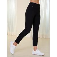 Women's Golf Pants 28inch Slim-Fit Stretch Ankle Pants Navy Black Pants / Trousers Ladies Golf Attire Clothes Outfits Wear Apparel - thumbnail