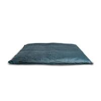Regalia Velvet Deep Duvet Non-Slip Dog Bed - Aqua Large