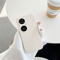 Phone Case For Huawei Back Cover P40 P40 Pro Mate 40 Mate 40 Pro Mate 40 Pro P30 P30 Pro Mate 30 Mate 30 Pro Honor 20 Shockproof Dustproof Solid Colored Silicone Lightinthebox - thumbnail