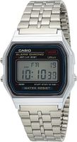 Casio Casual Watch For Unisex Digital Stainless Steel-A159WA N1