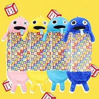 Rainbow Friend Cartoon Sleeping Bag Multi functional Plush Pillow Foldable Children's Warm Sleeping Bag Lightinthebox - thumbnail