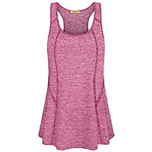 racerback tank tops for women, ladies crew neck sleeveless casual run shirts with curved hem long length loose fit liner tees workout activewear tunic pink xl Lightinthebox