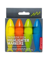 Kikkerland Rainbow Fish Highlighters Kikkerland Rainbow Fish Highlighters