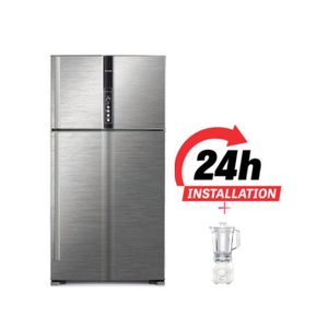 Hitachi 755Ltr Super Big 2 Inverter Refrigerator Silver RV990PUK1KBSL