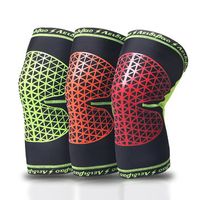 Men Breathable Elastic Sports Knee Pads Outdoor Climbing Cycling Full Knee Protector - thumbnail