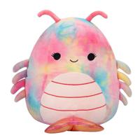 Squishmallows Candis The Rainbow Tie-Dye Shrimp 12 Inch Plush