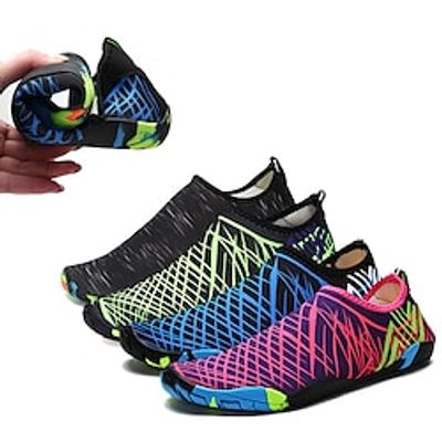 Men's Women's Water Shoes Aqua Socks Barefoot Slip on Neoprene Breathable Quick Dry Lightweight Swim Shoes for Yoga Surfing Beach Aqua Pool miniinthebox