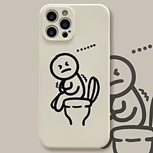 Phone Case For Apple Back Cover iPhone 12 Pro Max 11 SE 2020 X XR XS Max 8 7 Shockproof Dustproof Cartoon TPU miniinthebox