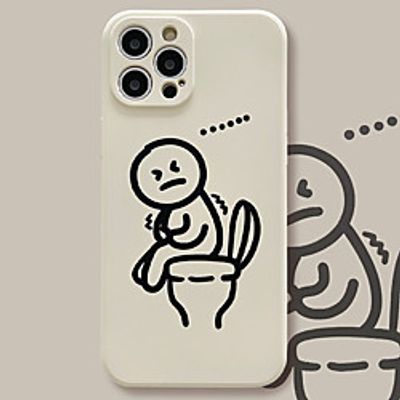 Phone Case For Apple Back Cover iPhone 12 Pro Max 11 SE 2020 X XR XS Max 8 7 Shockproof Dustproof Cartoon TPU miniinthebox