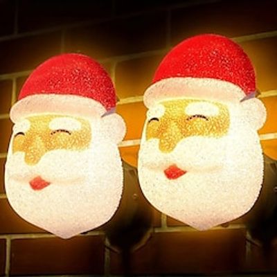Christmas Santa Porch Light Covers For Outdoor Light Cover, Christmas Decorations,Christmas Parties,Garage Lights, Large Light Fixtures, Outdoor Xmas Christmas Decorations miniinthebox