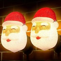 Christmas Santa Porch Light Covers For Outdoor Light Cover, Christmas Decorations,Christmas Parties,Garage Lights, Large Light Fixtures, Outdoor Xmas Christmas Decorations miniinthebox - thumbnail