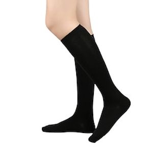 Knee High Socks Women's Flat Knit Knee Socks-Soft Breathable Cotton Blend-Stay-Up Fit Lightinthebox