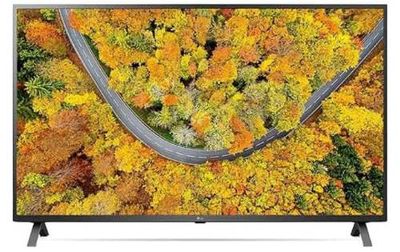 LG 55 Inch UHD 4K TV UP75 Series, Active HDR WebOS Smart AI ThinQ - 55UP7550 PVG-EG