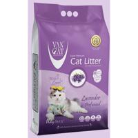 Van Cat White Bentonite Perfumed Clumping Cat Litter - Lavender 10 Kg - thumbnail