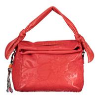 Desigual Red Polyethylene Handbag - DE-28060 - thumbnail