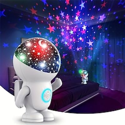 Astronaut Projection Lamp Children's Night Light Star Night Light For Kids Bedroom 360 Rotation miniinthebox