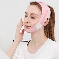 ParaFaciem Reusable V Line Mask Facial Slimming Strap Double Chin Reducer Chin Up Mask Face Lifting Belt V Shaped Slimming Face Mask Lightinthebox - thumbnail