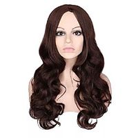 halloweencostumes Synthetic Wig Curly Middle Part Wig Dark Brown Brown Black Red Pink Synthetic Hair 26 inch Women's Fashionable Design Exquisite Romantic Red Brown miniinthebox halloweencostumes Synthetic Wig Curly Middle Part Wig Dark Brown Brown Black Red Pink Synthetic Hair 26 inch Women's Fashionable Design Exquisite Romantic Red Brown miniinthebox