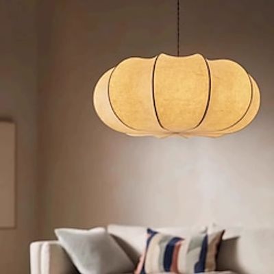 Oriental Lamp Pendant Light Hanging Lamp 48cm Moroccan Leather Lamp Henna Hanging Lamp Oriental Lights for Living Room Kitchen or Hanging Over Dining Table 85-265V Lightinthebox